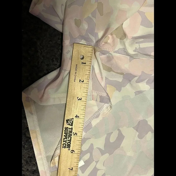 Athletic Comfort Gym Wear AEROREADY Adidas Pastel Printed Elastic Waist XL NWT - Picture 2 of 7